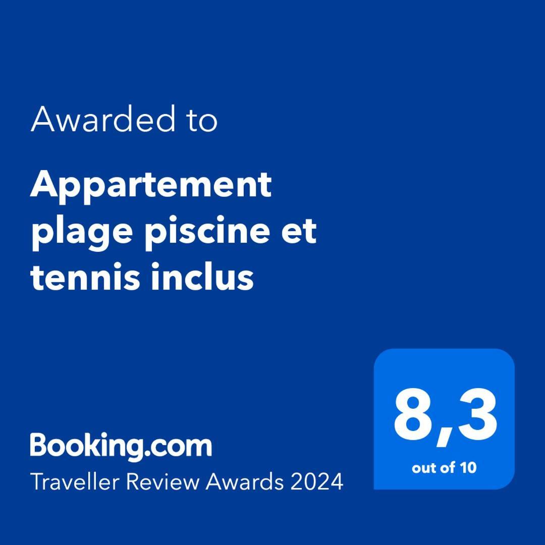 Appartement Plage Piscine Et Tennis Inclus 라론드레모레 외부 사진
